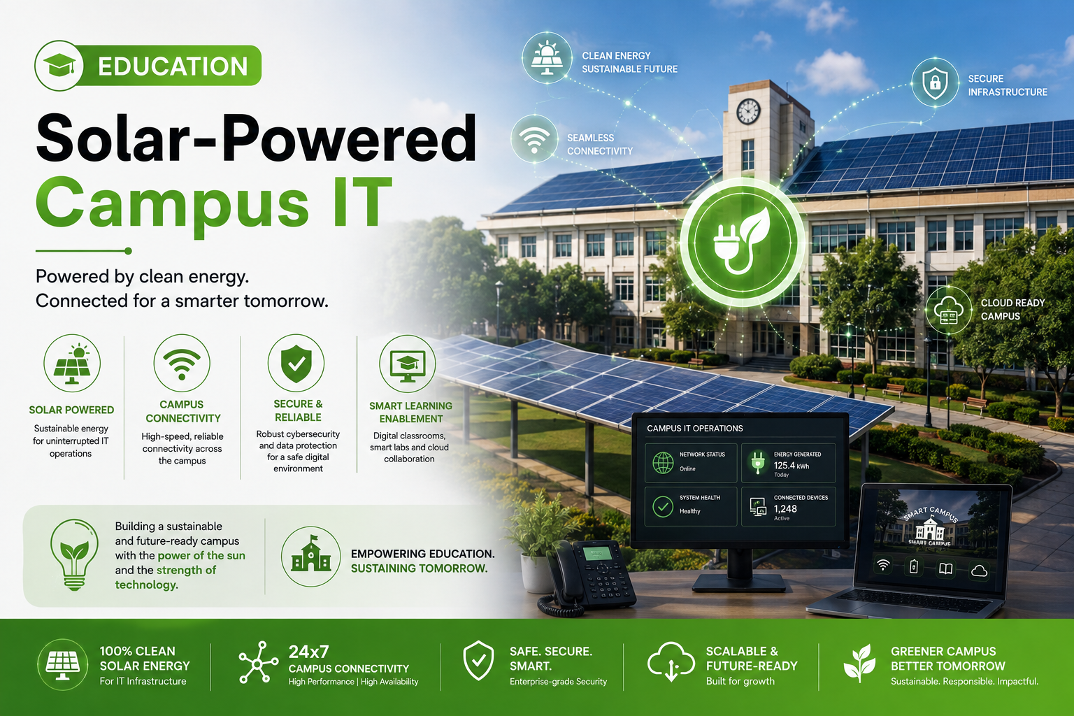 Solar-Powered Campus IT